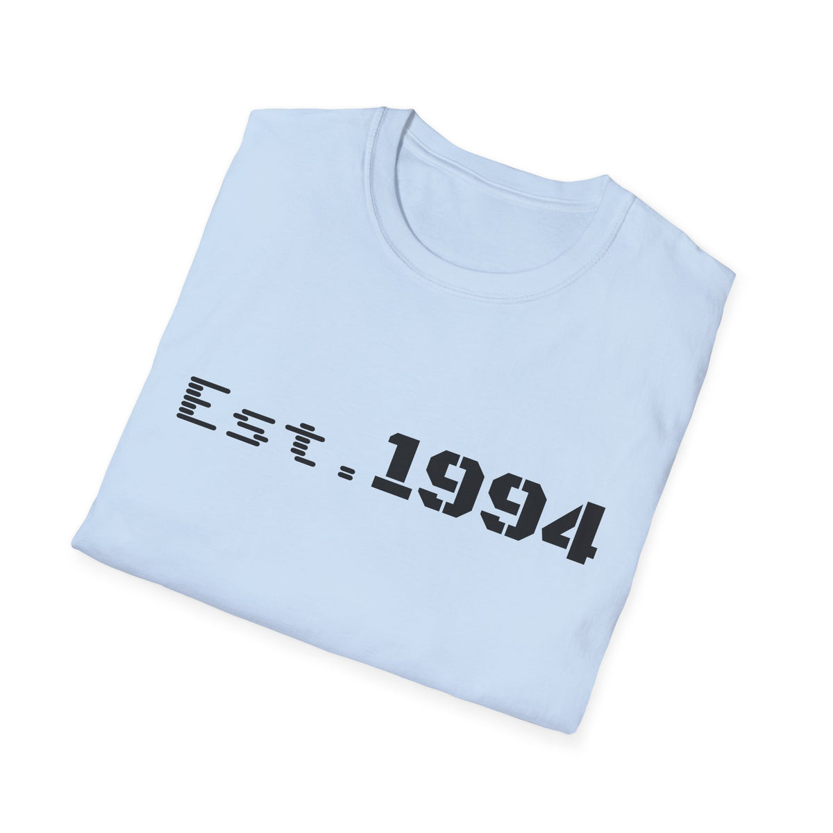 Vintage 1994 Est. graphic T-shirt by Printify featuring a retro design on a comfortable cotton tee.