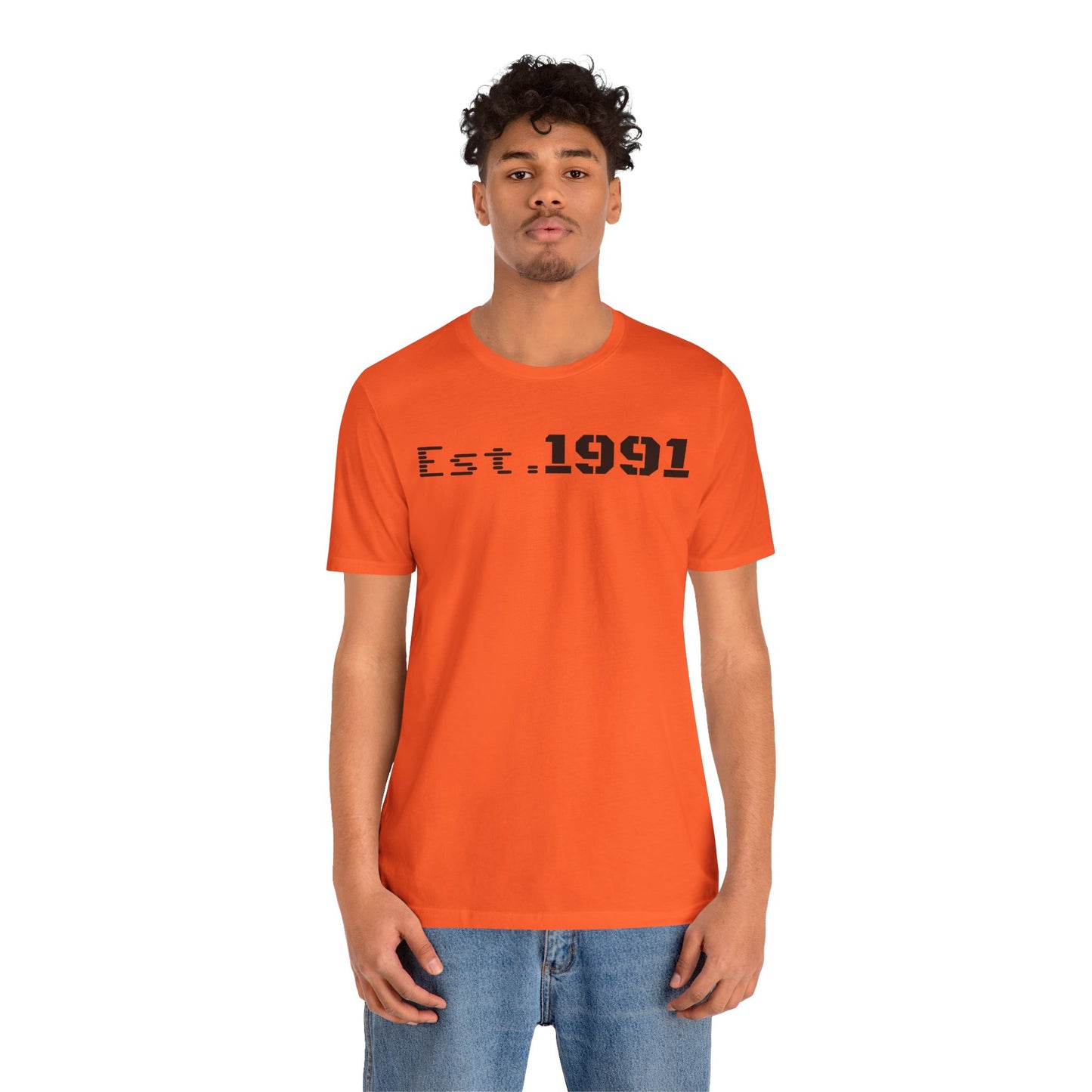 Unisex Vintage Est. 1991 Tee - Perfect Gift for Birthdays, Anniversaries, Throwback Fashion, Casual Wear, Milestone Celebrations