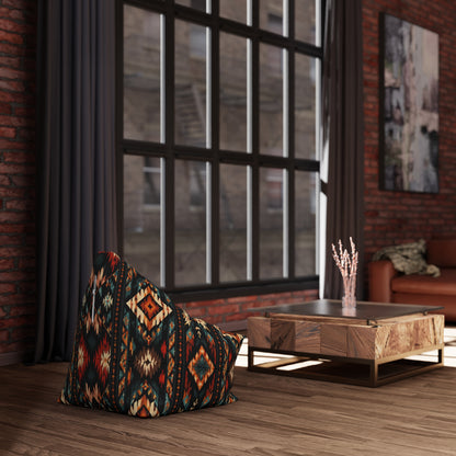 Southwestern Aztec Pattern Bean Bag