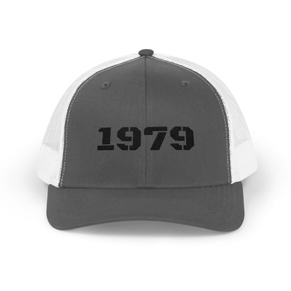 Vintage 1979 Snapback Trucker Cap | Retro Style Hat, Gift for Him, Cool Dad Cap, 1979 Birthday Gift, Casual Everyday Wear - TRV