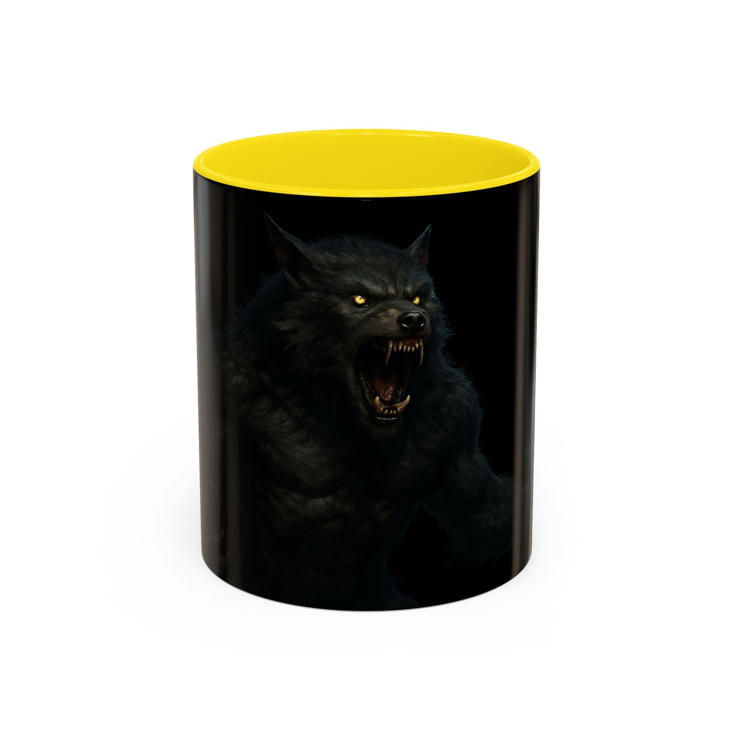 Howling Werewolf Coffee Mug - Perfect Gift for Horror Lovers, Wolf Enthusiasts, Halloween Decor, Unique Drinkware, Gothic Homeware - TRV