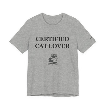 Unisex custom T-shirt by Printify with personalized design, white fabric, and a relaxed fit, displayed flat.