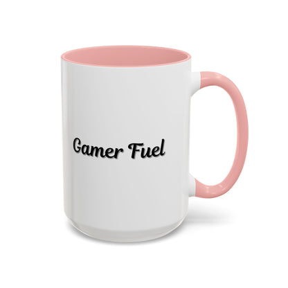 Gamer Fuel Accent Coffee Mug - Perfect for Gamers