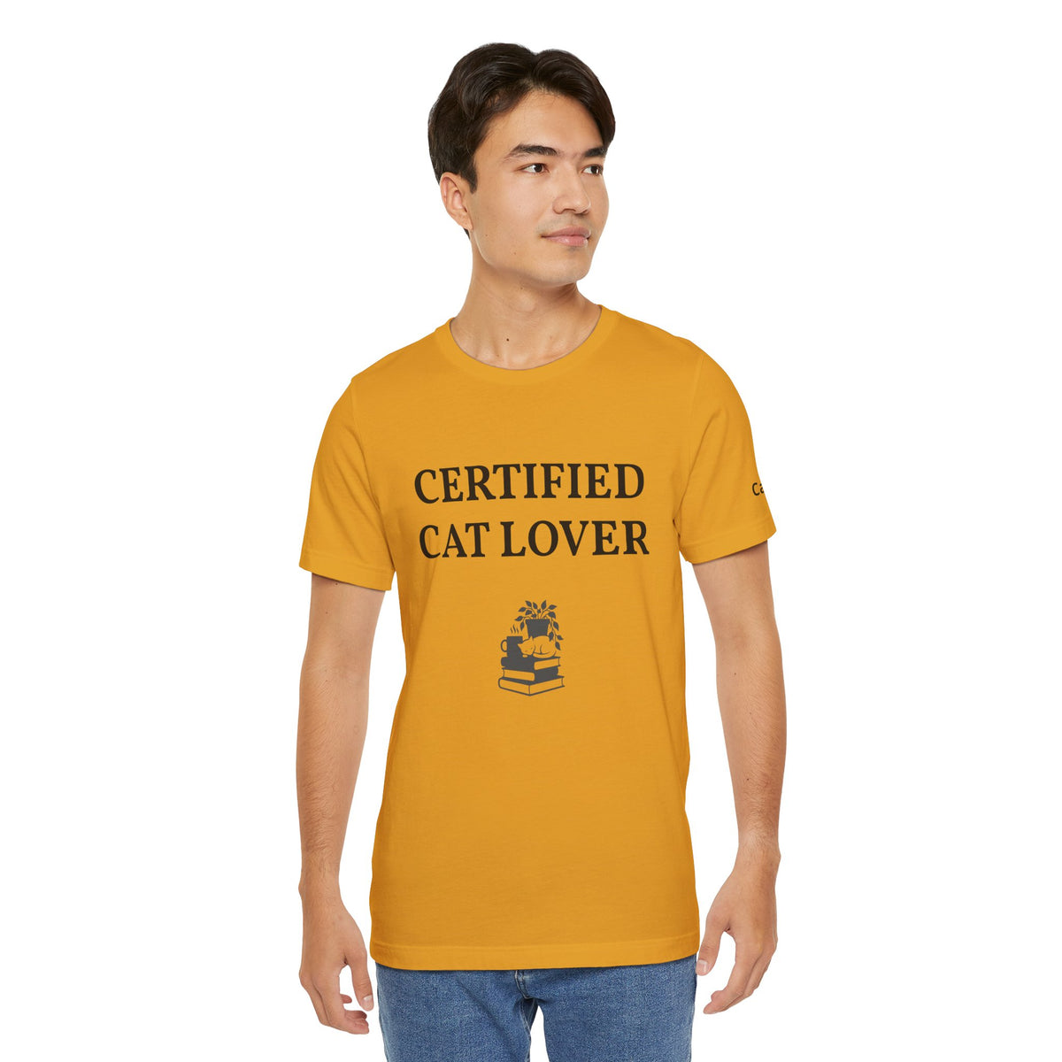 Unisex custom T-shirt by Printify with personalized design on a plain fabric background.