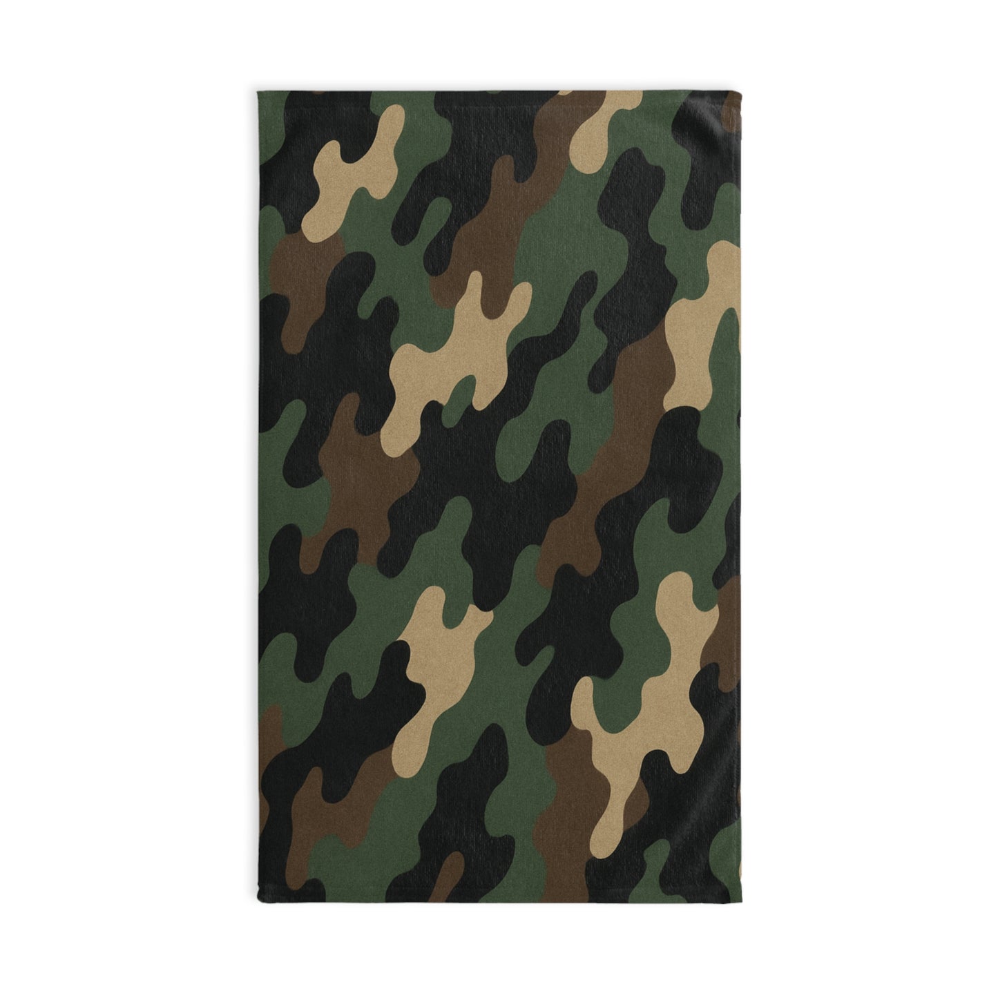 Camouflage Hand Towel, Military Decor, Bath Accessories, Fishing Gear, Outdoor Camping Gift, Home Essentials