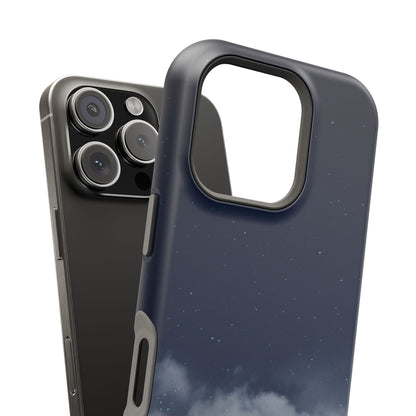 Night Sky Magnetic Impact-Resistant Phone Case — Foggy Cloud Design
