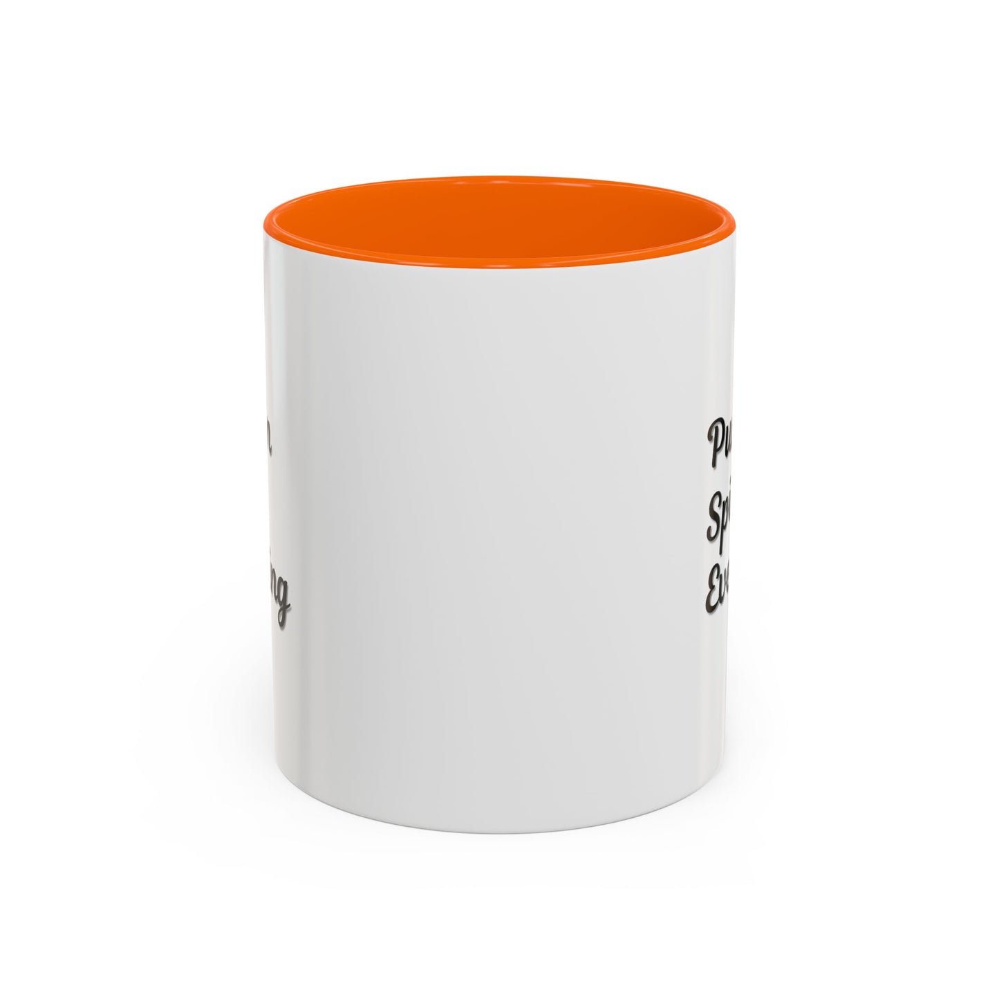 Pumpkin Spice Everything Accent Coffee Mug — Fall Seasonal 11/15oz