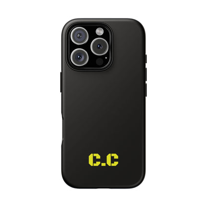 Personalized Tough Cases Phone Case - Bold Design, Gift for Him/Her, Durable iPhone Cover, Customizable Tech Accessories, Tough Case - TRV