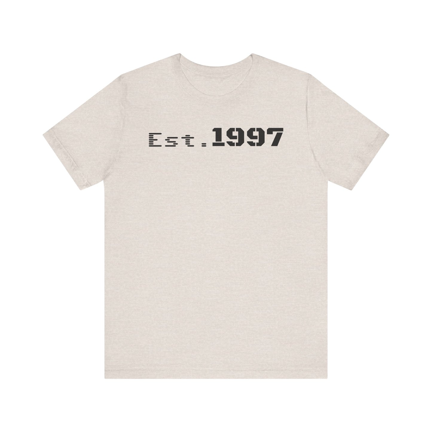 Vintage Est. 1997 Unisex Tee, Gift for Birthdays, Celebrations, Casual Wear, Retro Fashion, Cool Graphic T-Shirt - TRV