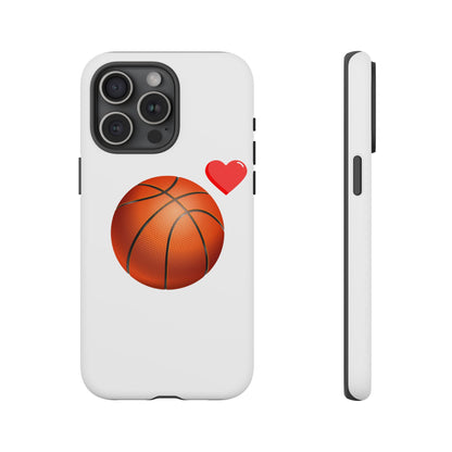 Basketball Phone Case, Love Basketball Case, Sports Gift, Athletic Style, Unique Phone Cover - TRV