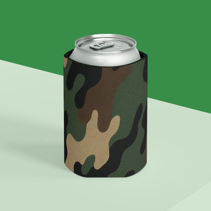 Camouflage Can Cooler – Camo Insulated Beverage Holder