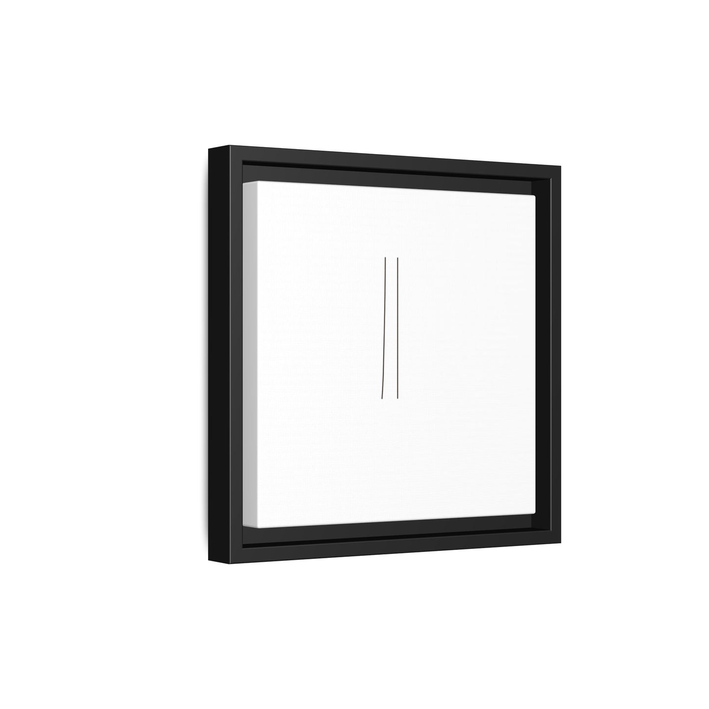 Minimal Line Art | Matte Canvas Framed