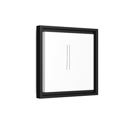 Minimal Line Art | Matte Canvas Framed
