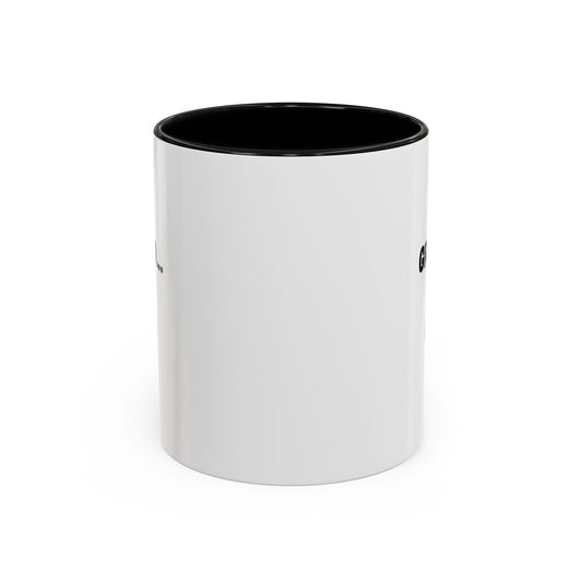 Printify Stay Grounded coffee mug featuring coffee bean design, 11oz capacity, perfect for coffee lovers.