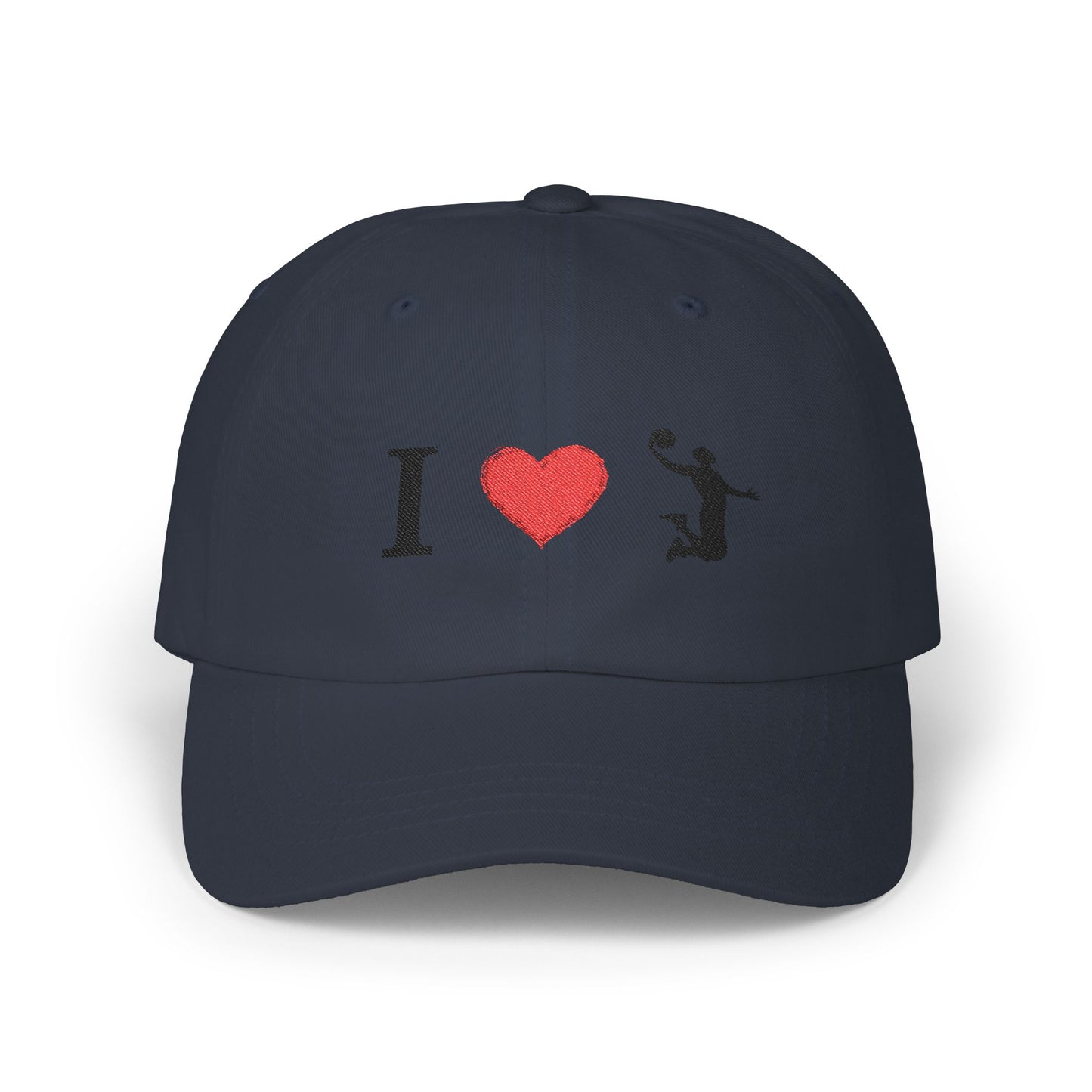 I Love Basketball Dad Cap, Casual Hat for Dads, Gift for Father's Day, Sports Lover Cap, Family Outing Accessory, Everyday Wear - TRV