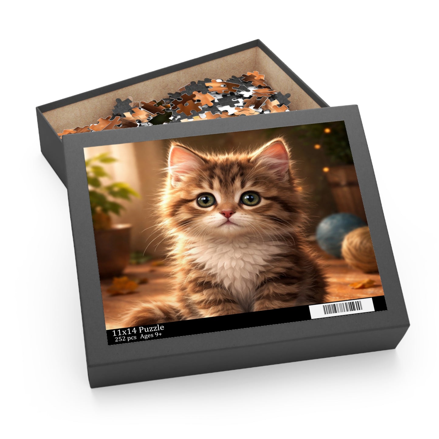 Adorable Tabby Kitten Puzzle