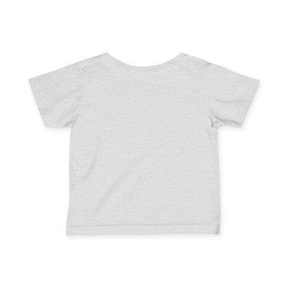 Cute infant tee by Printify featuring a sloth nap graphic, soft cotton baby shirt perfect for little ones.