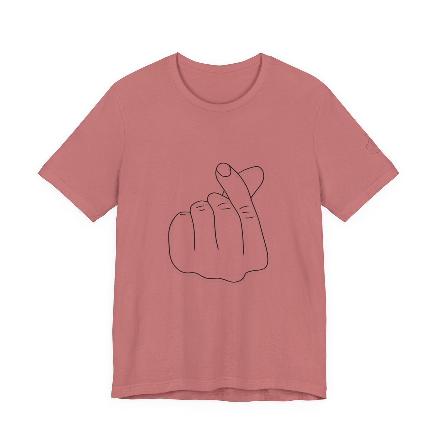 Minimalist Hand Sign Unisex Tee | Casual Everyday Wear | Perfect for Gift Givers