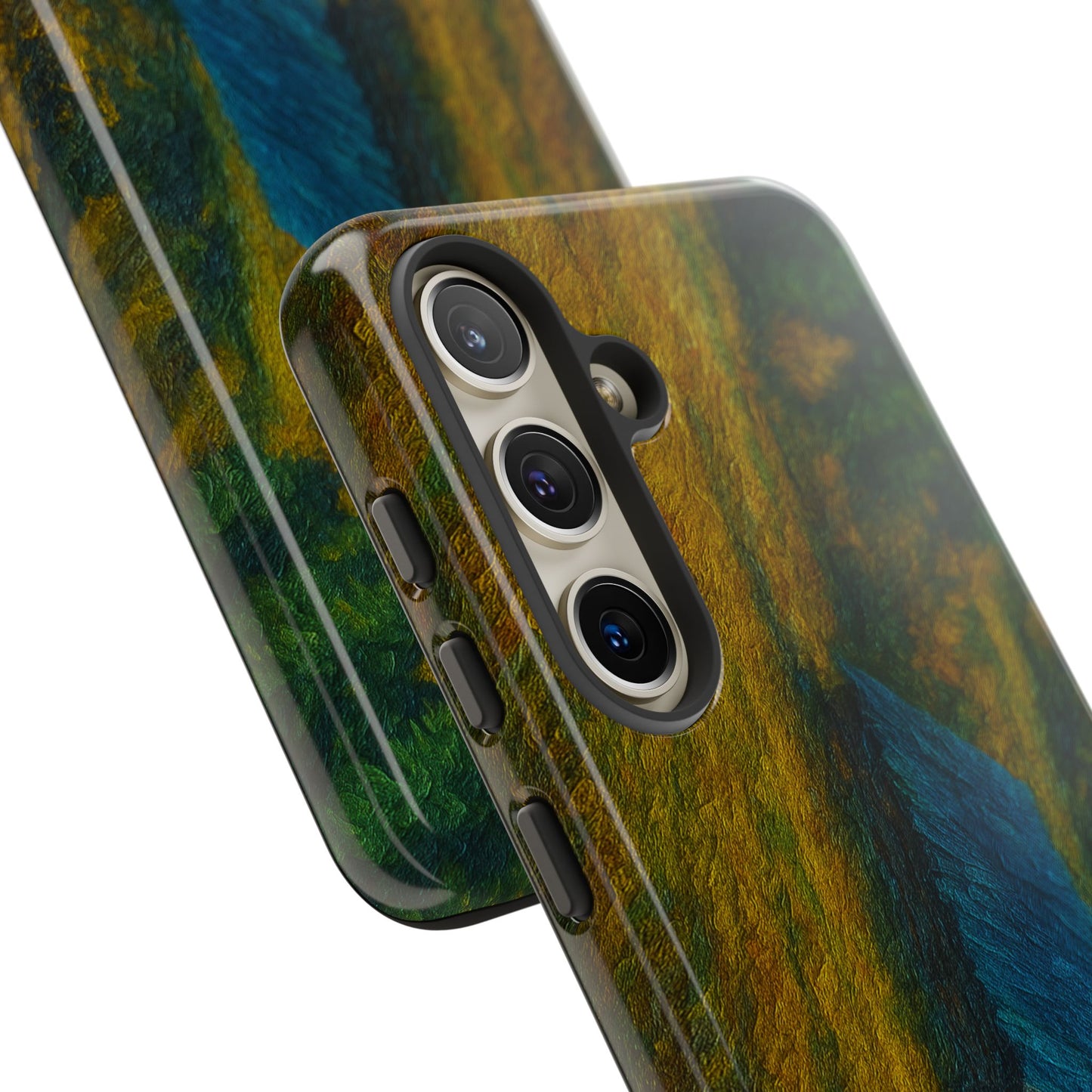 Artistic Phone Case by Tough Cases, Nature-Inspired Phone Protection, Unique Gift for Nature Lovers, Stylish Accessory, Fall Aesthetic - TRV
