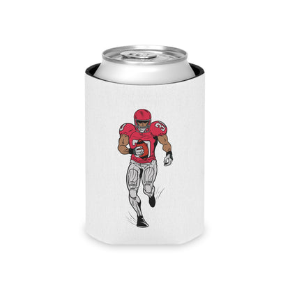 Football Player Can Cooler – Tailgating & Game Day Beverage Koozie