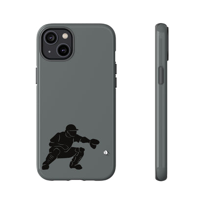 Baseball Catcher Phone Case, Sports Phone Accessory, Tough Cases, Gift for Athletes, Sports Fan Merchandise, Unique Design - TRV