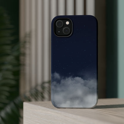 Night Sky Magnetic Impact-Resistant Phone Case — Foggy Cloud Design