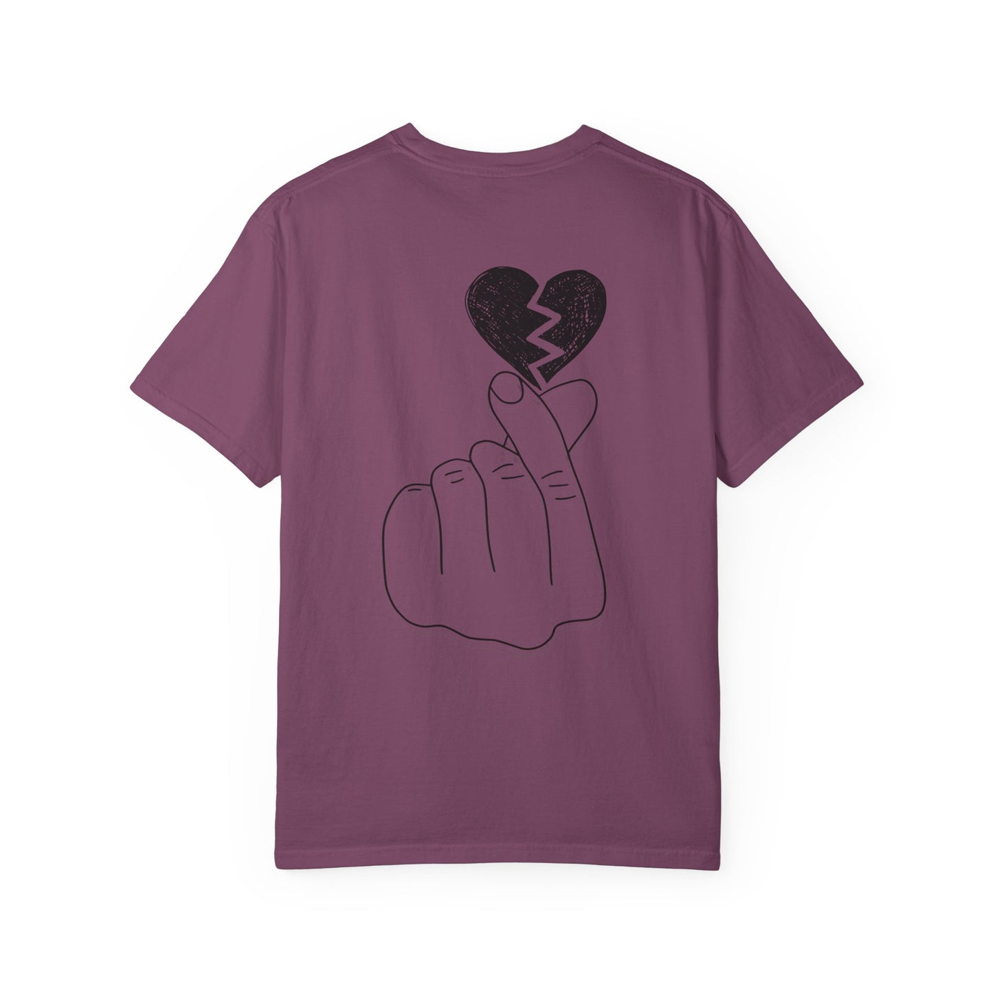 Heartbreak Unisex Garment-Dyed T-Shirt - Trendy Casual Tee for Self-Expression