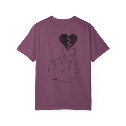 Heartbreak Unisex Garment-Dyed T-Shirt - Trendy Casual Tee for Self-Expression