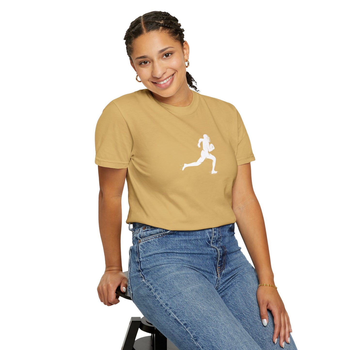 Unisex Football Player T-Shirt | Comfortable Sports Tee, Gift for Runners, Casual Wear, Workout Clothing, Everyday Style - TRV