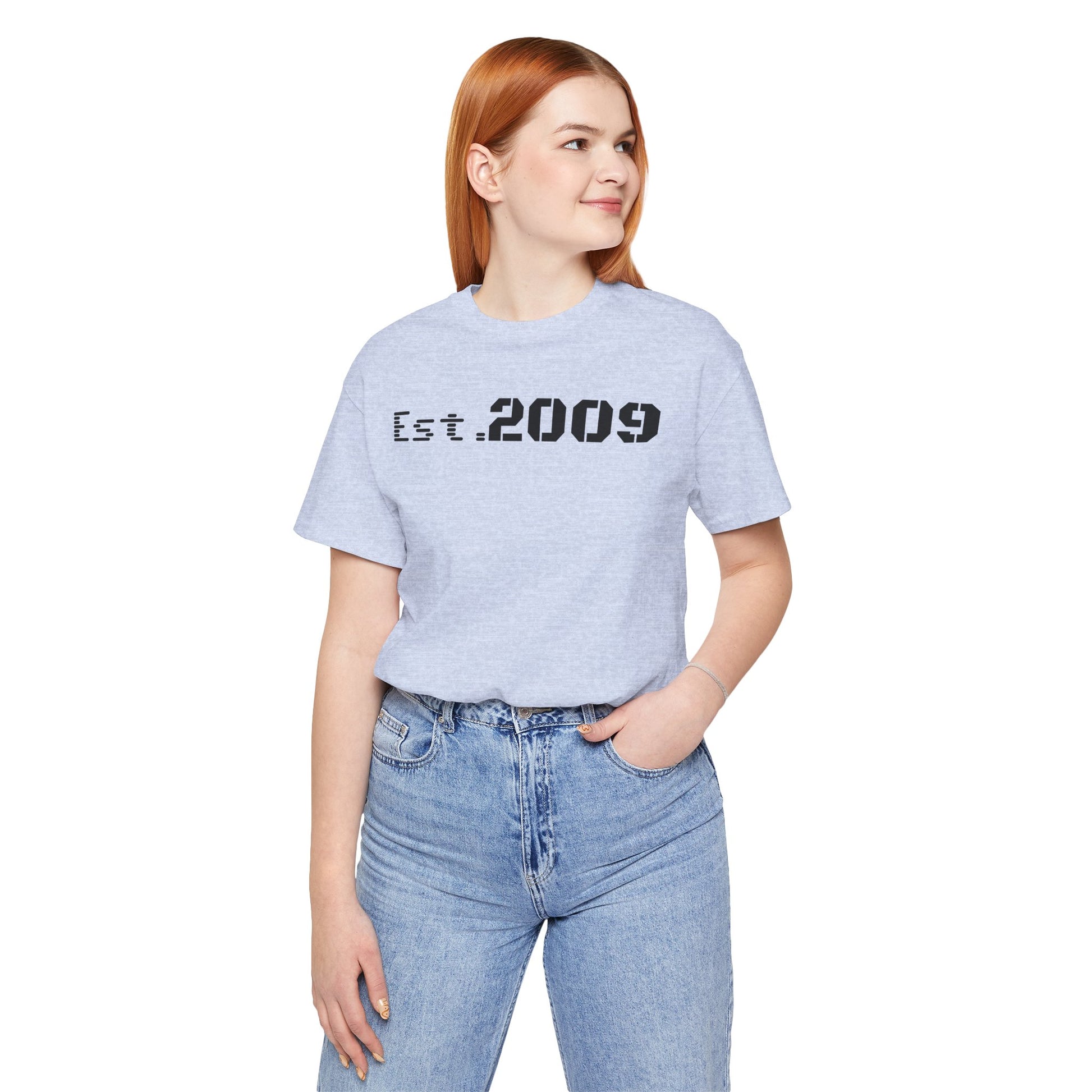 Established 2009 Unisex Tee - Casual Wear, Birthday Gift, Graduation Outfit, Anniversary Shirt, Personalized Fashion - TRV