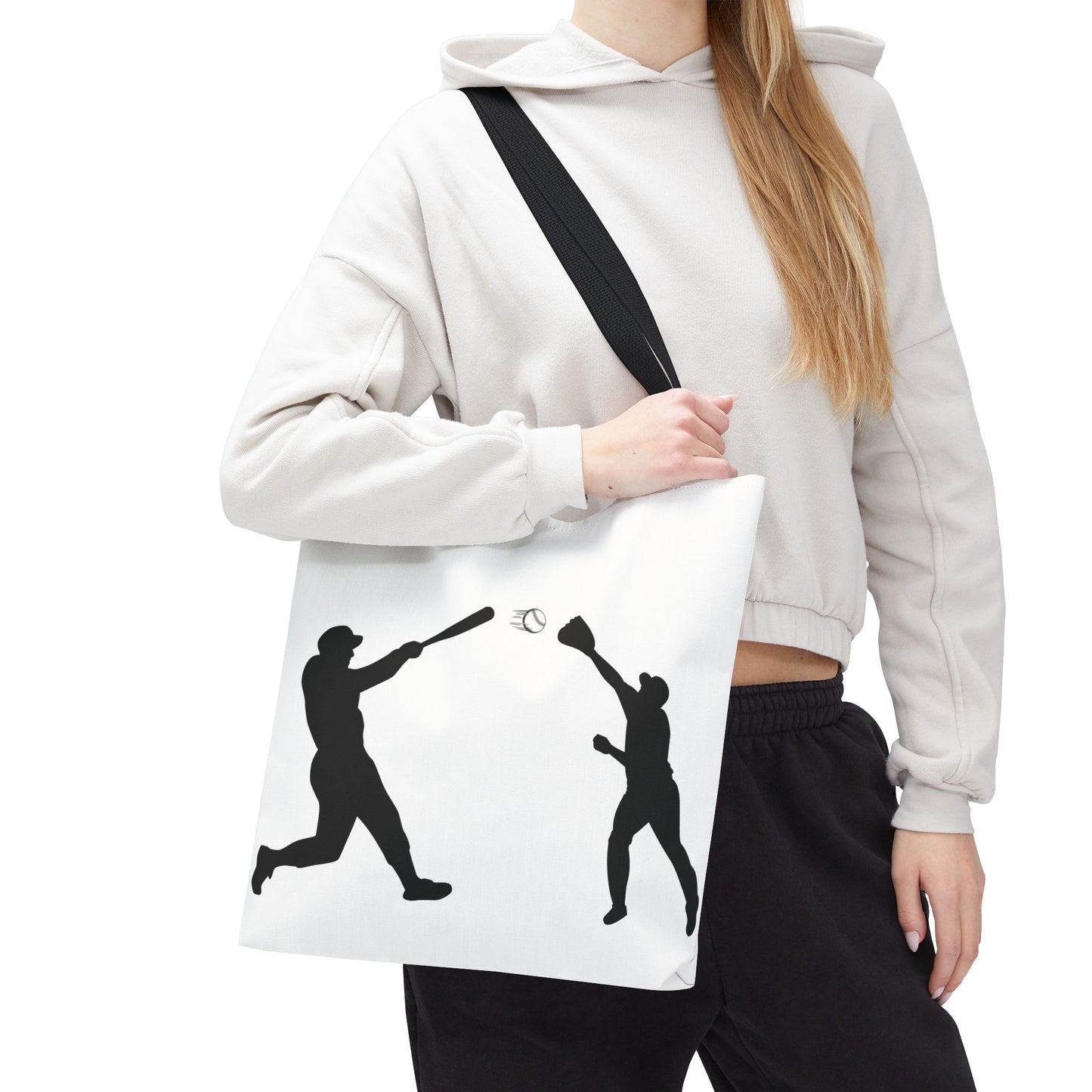 Baseball Tote Bag, Perfect for Sports Fans, Great Gift for Players, Ideal for Game Days, Accessory for Summer Outings - TRV