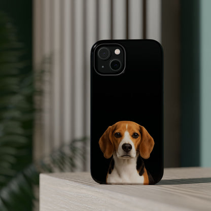 Beagle Photo Magnetic Impact Phone Case — Shockproof, Slim Protective Cover