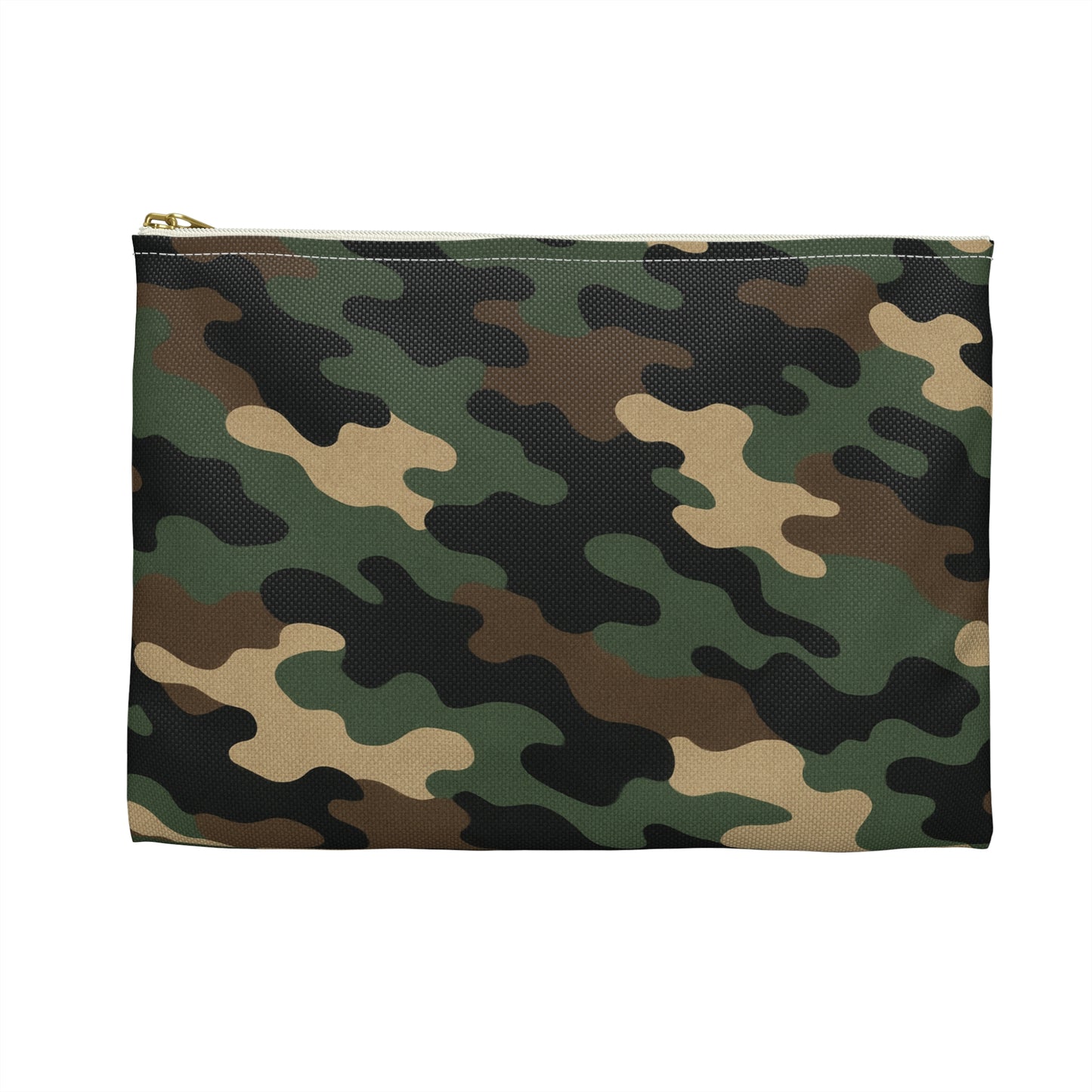 Camouflage Accessory Pouch - Chic Camo Makeup Bag, Gear Organizer, Travel Essentials, Military Style, Gift for Him/Her