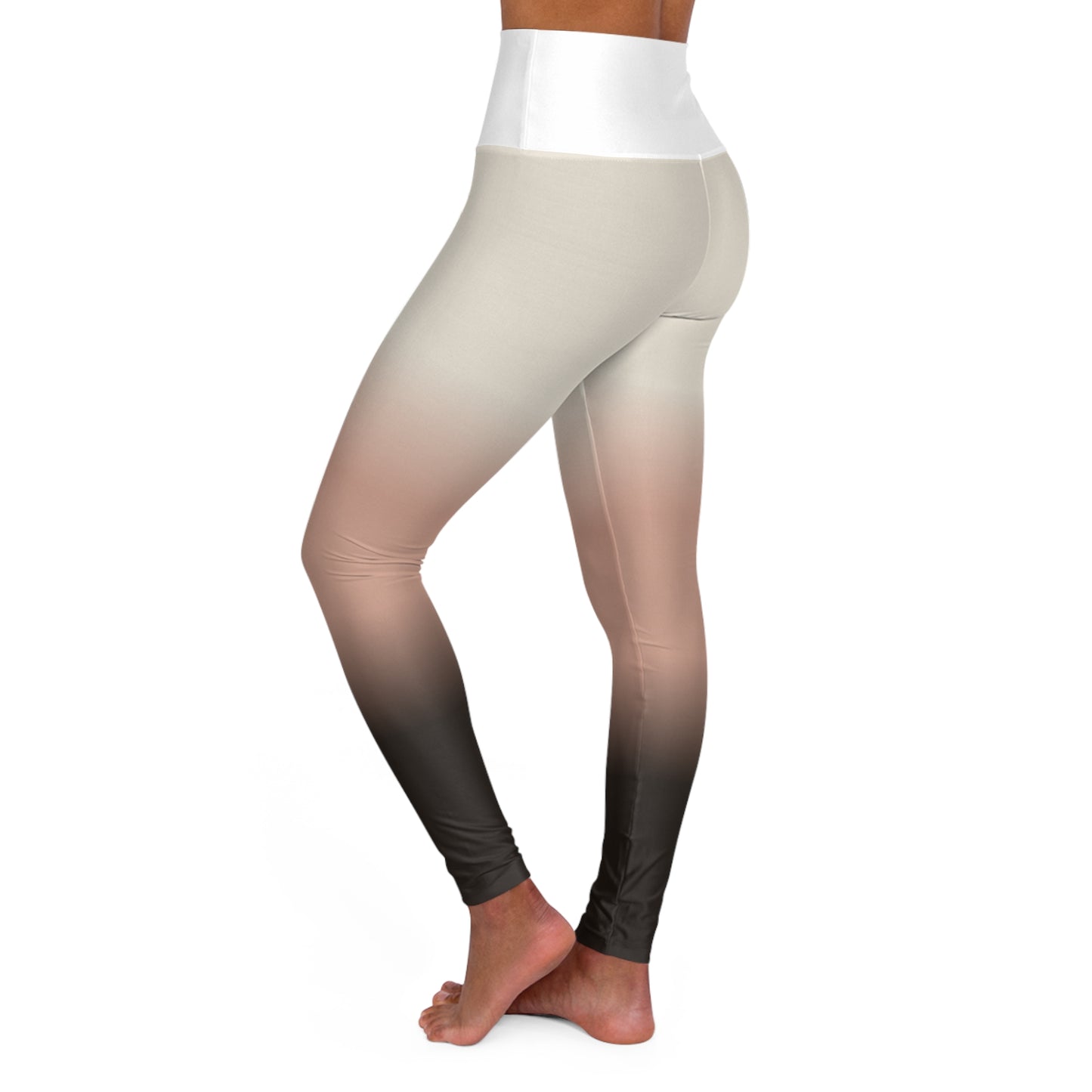 Ombre Fade High Waist Leggings | Yoga Leggings