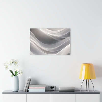 Abstract White Wave Acrylic Print | Wall Art