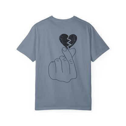 Heartbreak Unisex Garment-Dyed T-Shirt - Trendy Casual Tee for Self-Expression
