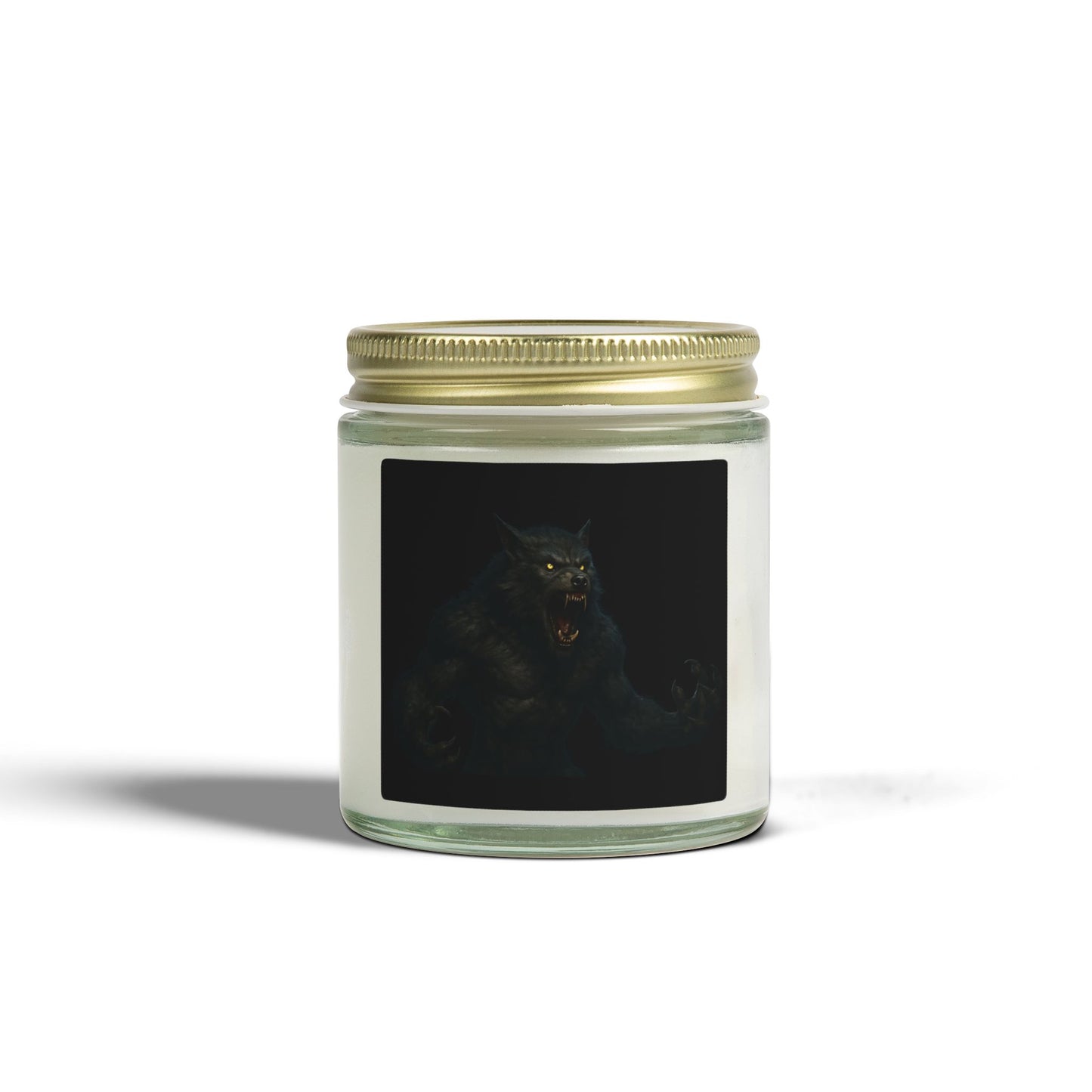 Mystical Creature Scented Candle, Hand-Poured Coconut Apricot Wax, Home Decor, Unique Gift, Halloween, Relaxation, Aromatherapy