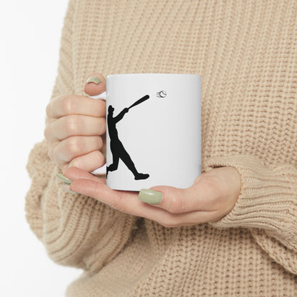 Baseball Ceramic Mug for Athletes, Motivational Gift for Coaches, Perfect for Birthdays, Team Events, or Just for Coffee Lovers