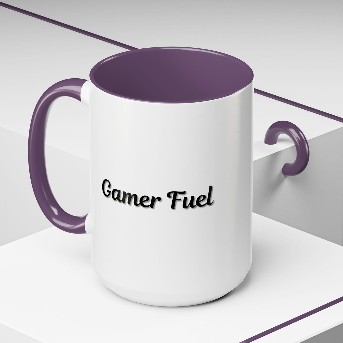 Gamer Fuel Accent Coffee Mug - Perfect for Gamers
