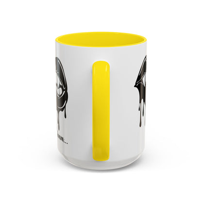 Dripping Lip Coffee Mug – "hmm..." Accent Ceramic Mug (11/15oz)