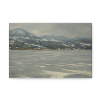 Serene Winter Landscape Canvas - TRV