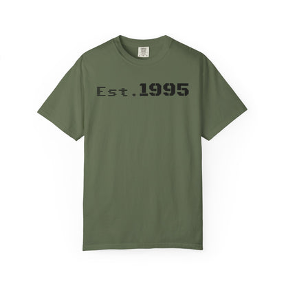 Vintage Est. 1995 T-Shirt, Retro Unisex Tee, Perfect Gift for Birthdays, Casual Wear, Nostalgic Apparel - TRV