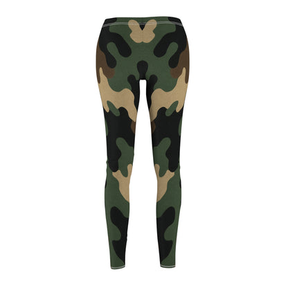 Stylish Camouflage Women's Leggings, Fitness Leggings, Casual Wear, Street Style, Outdoor Activity, Gift for Her