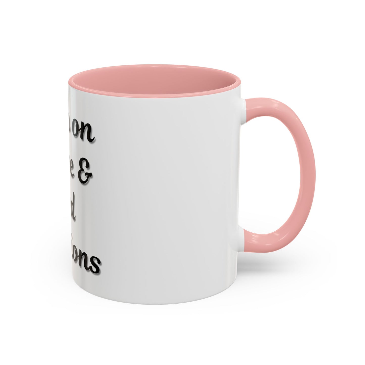 Funny Coffee Mug - "I Run on Coffee & Bad Decisions" - Perfect Gift for Coffee Lovers - TRV