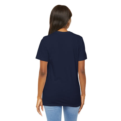 Black graphic T-shirt by Printify featuring "Established 2008" minimal design on the front.