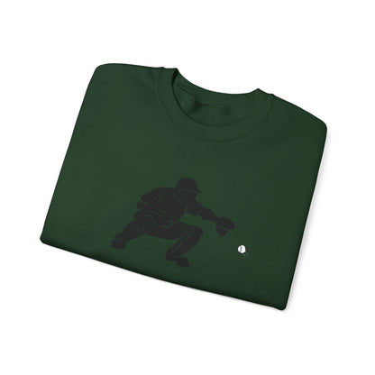 Baseball Catcher Crewneck Sweatshirt | Unisex Sports Apparel | Perfect for Game Days, Gifts, and Casual Wear | Baseball Lover's Gift - TRV