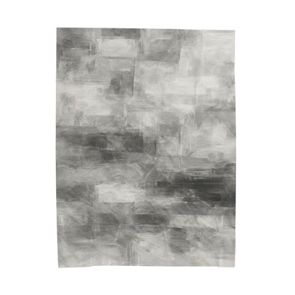 Velveteen plush blanket with all-over print, soft and cozy throw for living room or bedroom, by Printify.