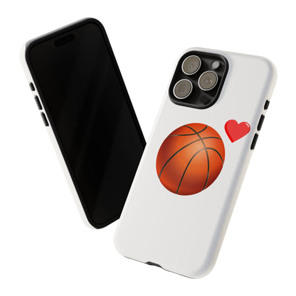 Basketball Phone Case, Love Basketball Case, Sports Gift, Athletic Style, Unique Phone Cover - TRV