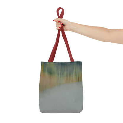 Serene Landscape Tote Bag - Stylish Eco-Friendly Carryall for Everyday Use - TRV