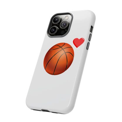 Basketball Phone Case, Love Basketball Case, Sports Gift, Athletic Style, Unique Phone Cover - TRV